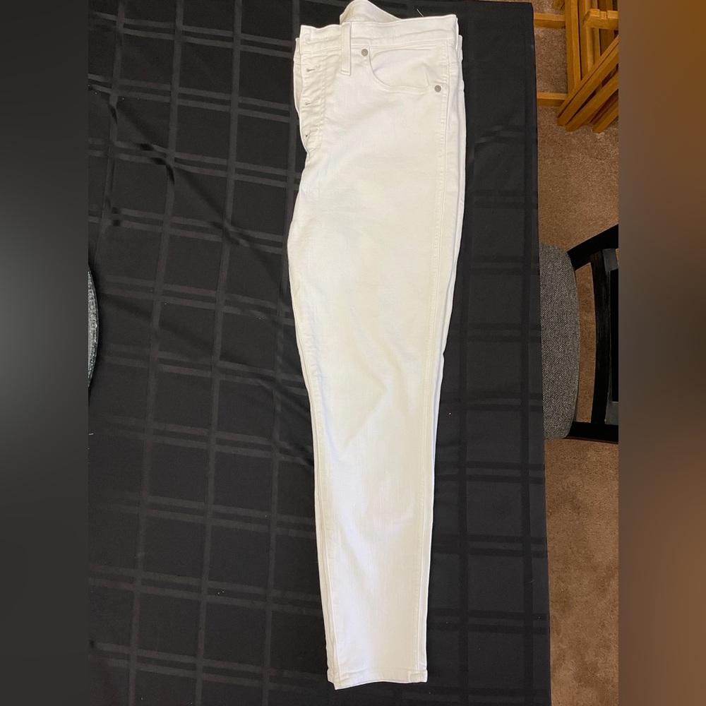 Madewell White Jeans